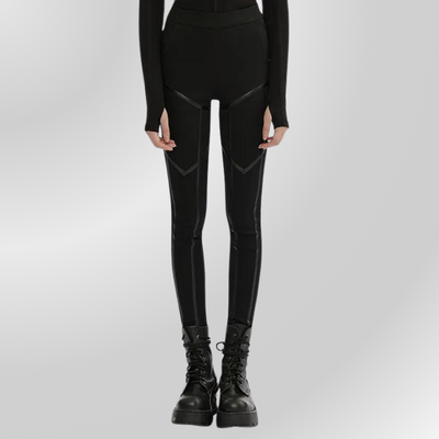 Pantaloni neri gotici PUNK RAVE