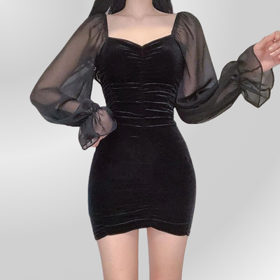 Abito Gotico Romantico Corto