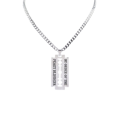 Collana Rock con Lama d'Argento