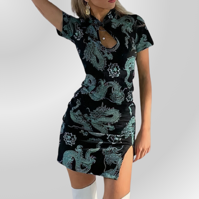 Abito gotico drago - Drakonika