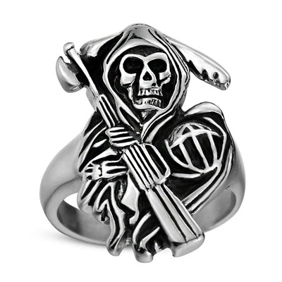 Anello Rock Biker Mietitore