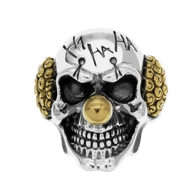 Anello Clown Teschio