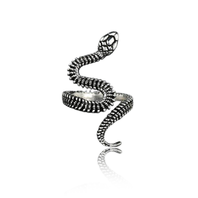 Anello gotico serpente