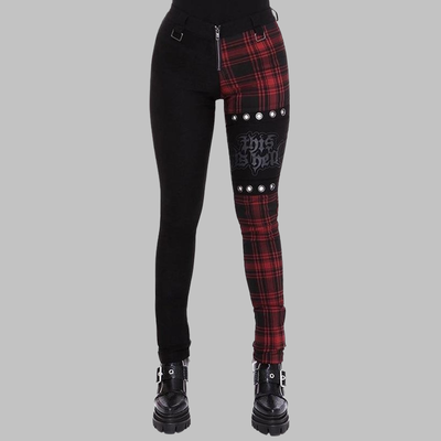 Pantaloni Gotici Rossi