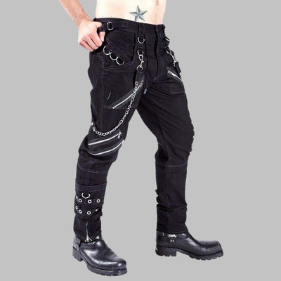 Pantaloni Punk Gotici Uomo