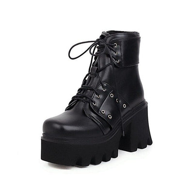 Scarpe Platform Gothic Nere