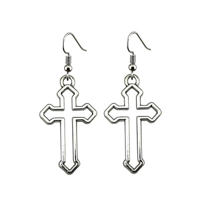 Orecchini Croce Gotica - Shimar
