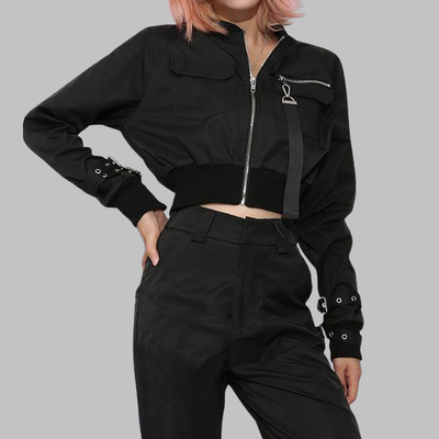 Giacca Gotica Nera Donna