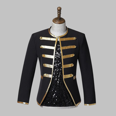 Giacca Uomo Stile Gotico Ufficiale